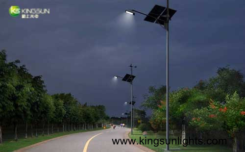 Solar LED Street Light Project