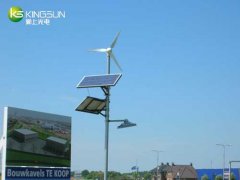 Solar LED Street Light in Nertherlands