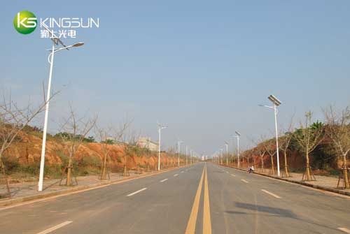 Solar LED Street Light Project