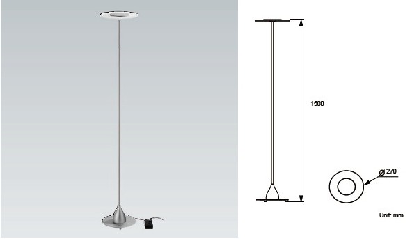 FR1B floor light