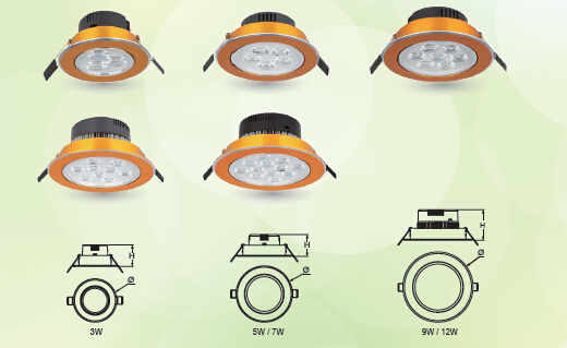 led ceiling lighting