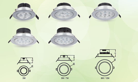 led ceiling lighting