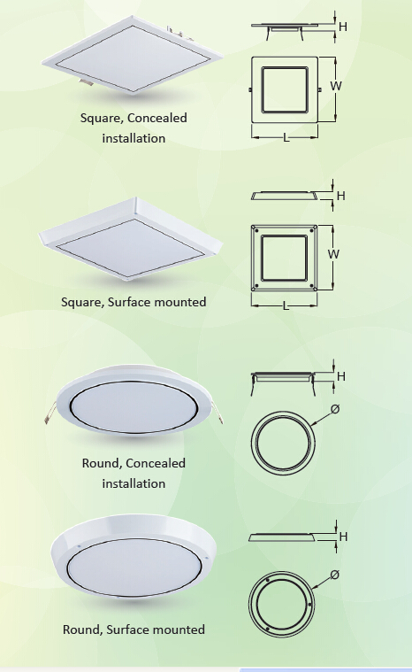 led ceiling light